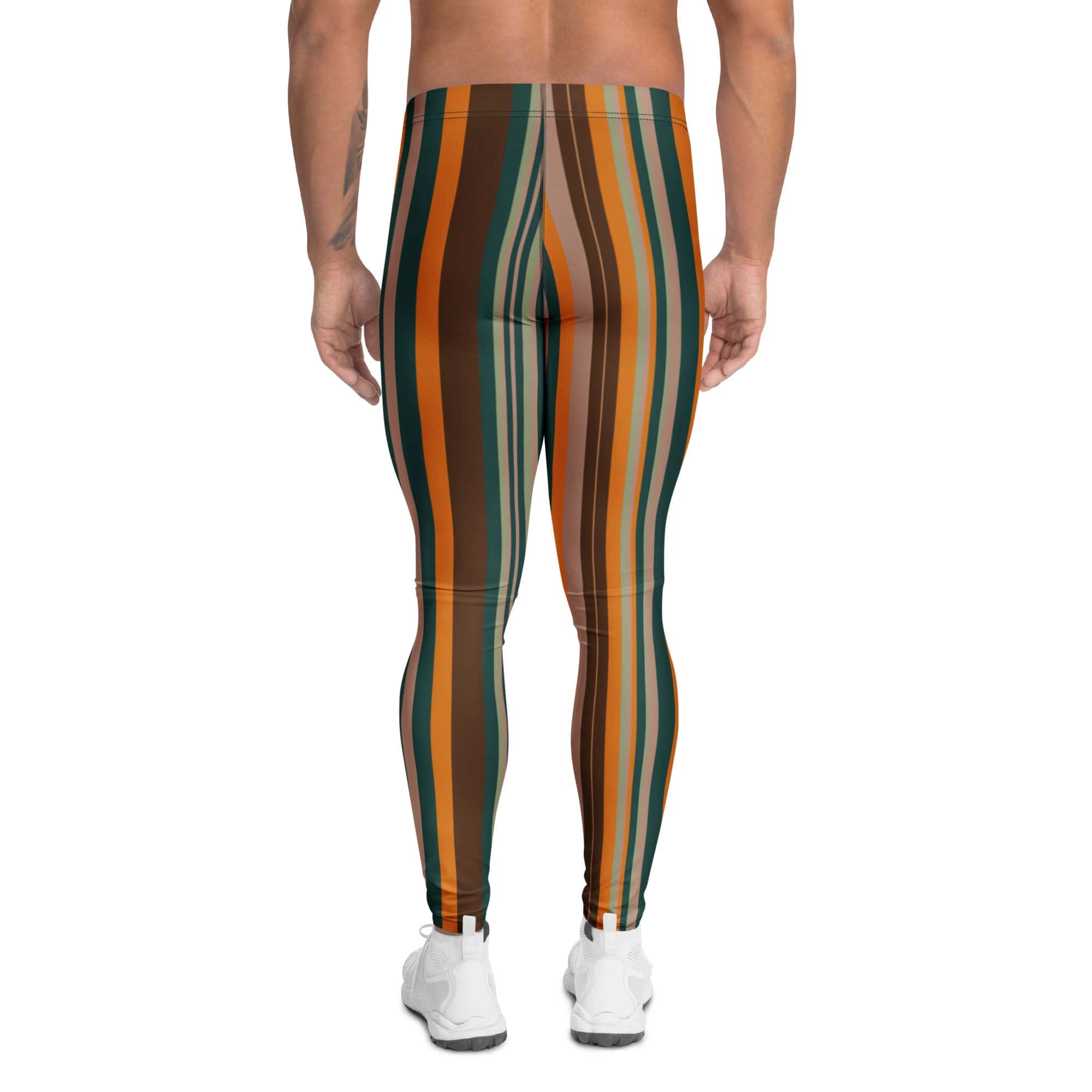 Groovy Stripes Men's Leggings