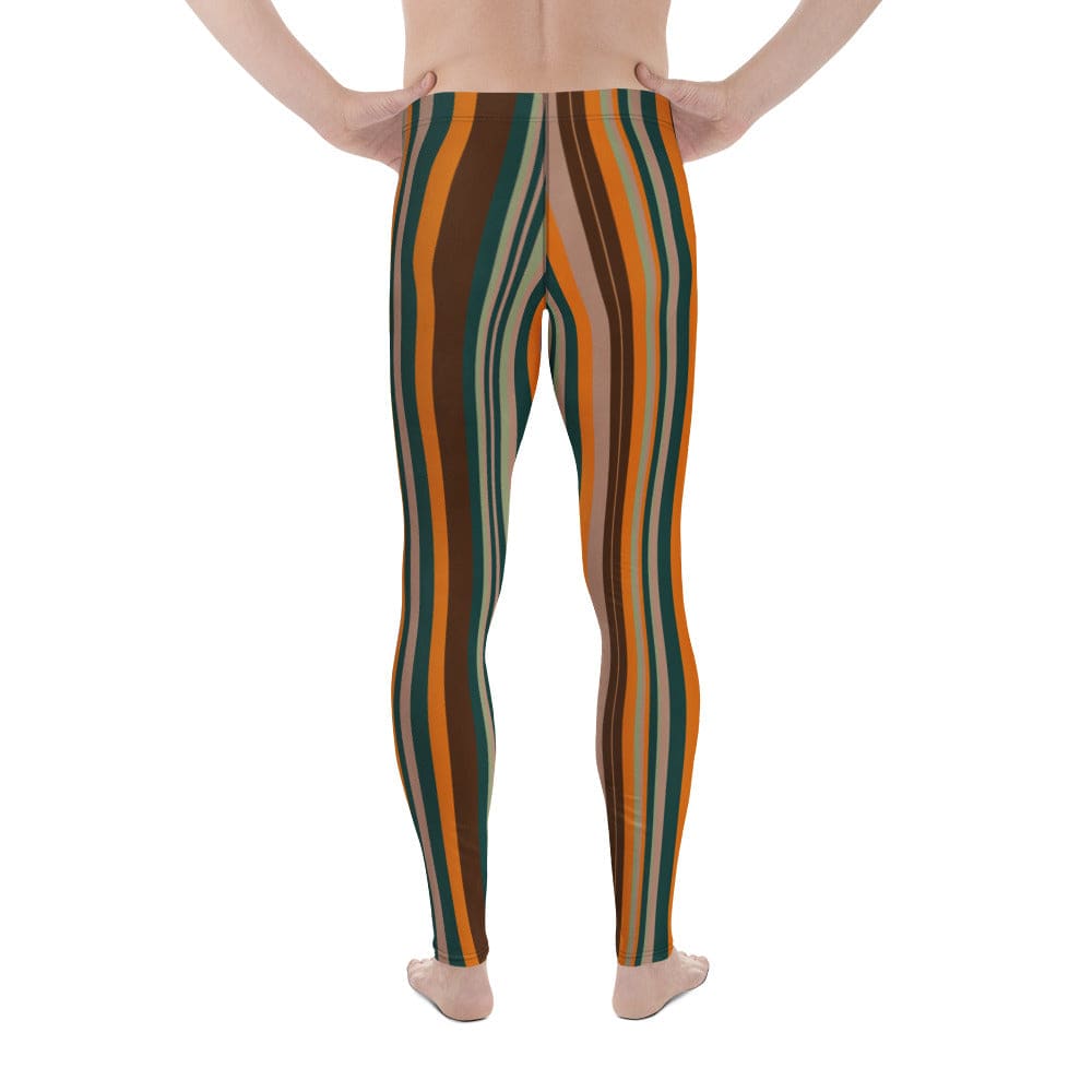Groovy Stripes Men's Leggings