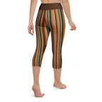 Groovy Stripes Yoga Capris