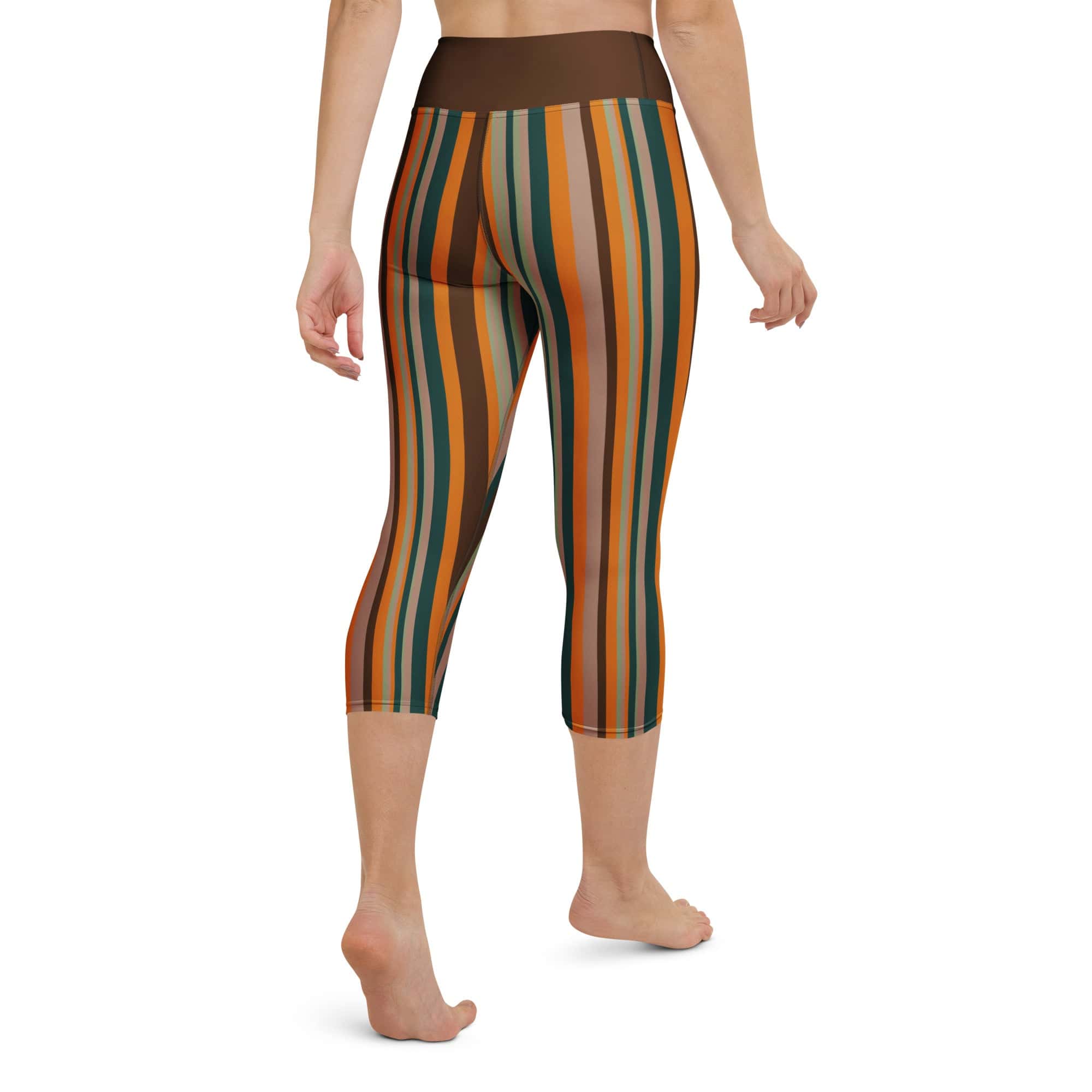 Groovy Stripes Yoga Capris