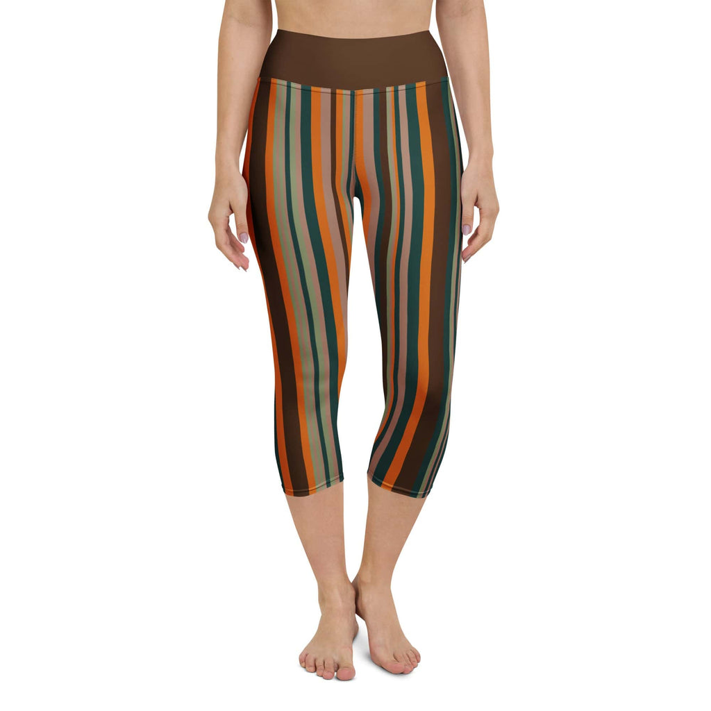 Groovy Stripes Yoga Capris