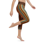 Groovy Stripes Yoga Capris