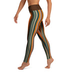Groovy Stripes Yoga Leggings