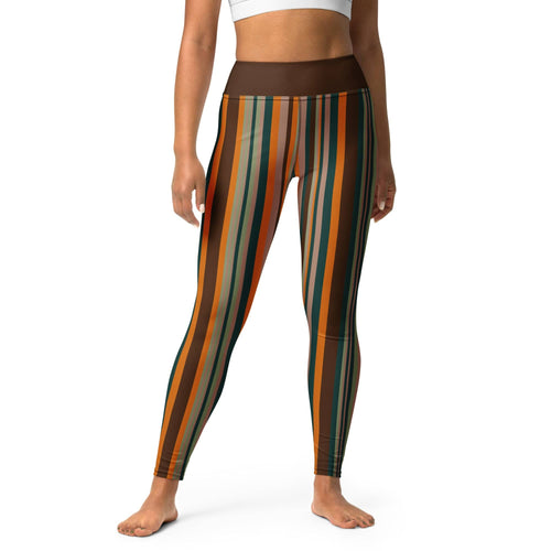 Groovy Stripes Yoga Leggings
