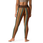 Groovy Stripes Yoga Leggings