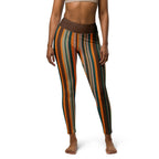 Groovy Stripes Yoga Leggings