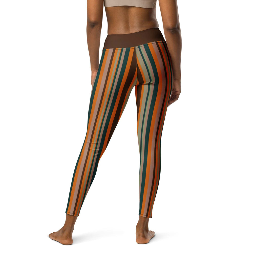 Groovy Stripes Yoga Leggings