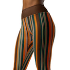Groovy Stripes Yoga Leggings