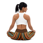 Groovy Stripes Yoga Leggings