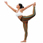 Groovy Stripes Yoga Leggings