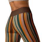 Groovy Stripes Yoga Leggings