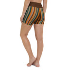 Groovy Stripes Yoga Shorts