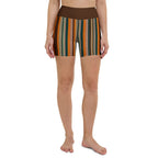 Groovy Stripes Yoga Shorts
