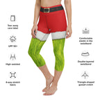 Grumpy Christmas Yoga Capris