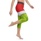 Grumpy Christmas Yoga Capris