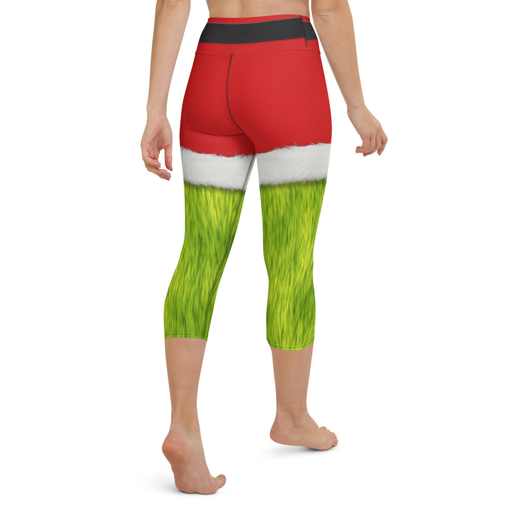 Grumpy Christmas Yoga Capris