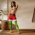 Grumpy Christmas Yoga Leggings