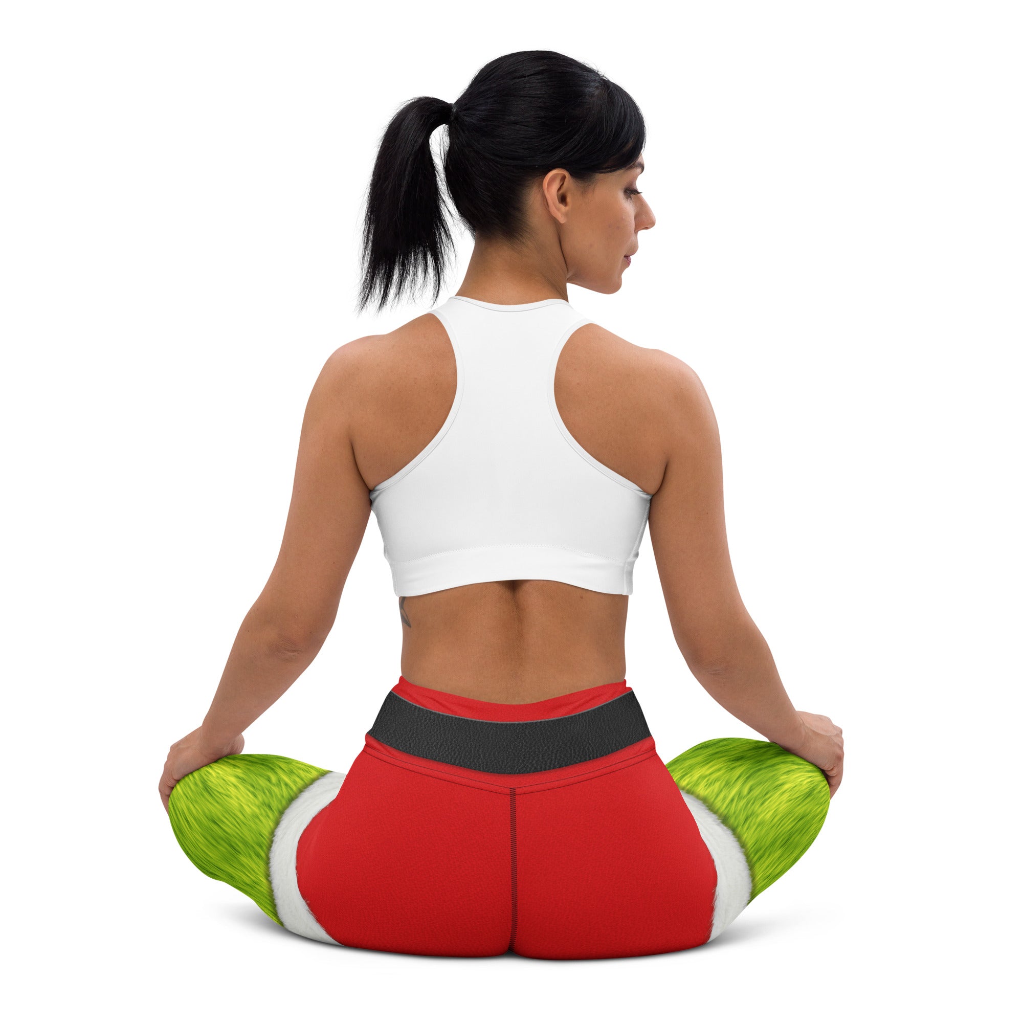 Grumpy Christmas Yoga Leggings