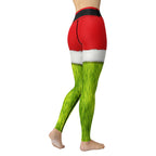 Grumpy Christmas Yoga Leggings