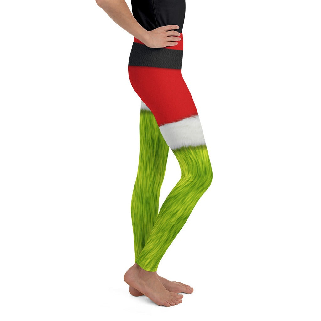 Grumpy Christmas Youth Leggings