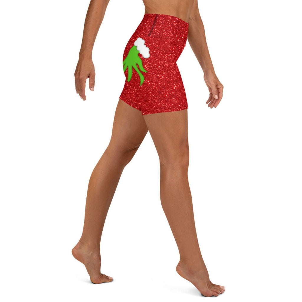 Grumpy Love Yoga Shorts