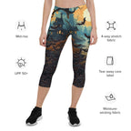 Halloween Bats Capris