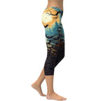 Halloween Bats Capris