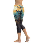 Halloween Bats Capris