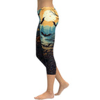 Halloween Bats Capris