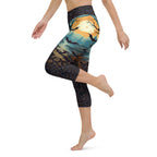 Halloween Bats Yoga Capris