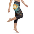 Halloween Bats Yoga Capris
