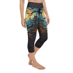 Halloween Bats Yoga Capris