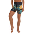 Halloween Bats Yoga Shorts