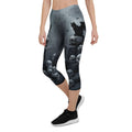 Halloween Black Cat & Skull Capris