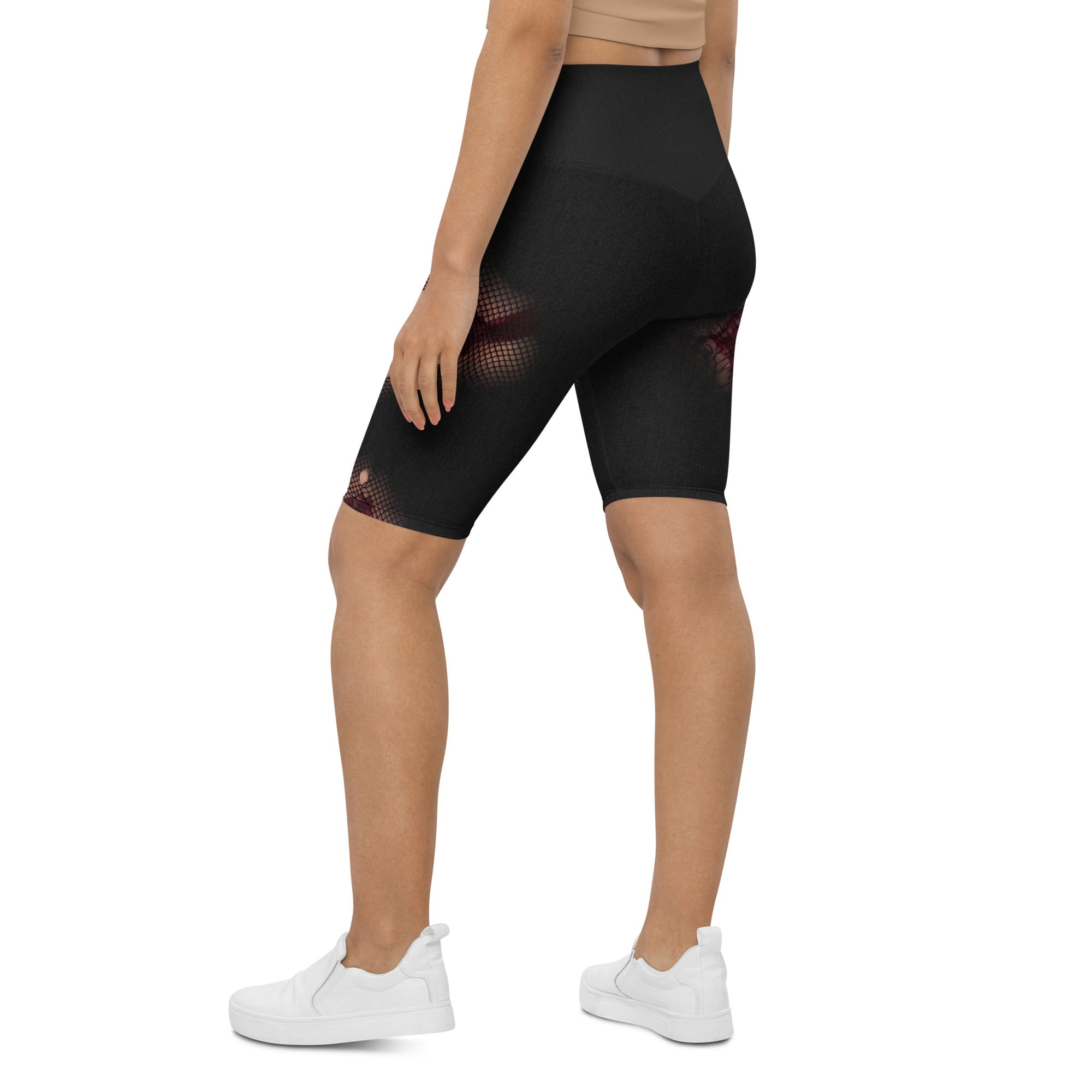 Halloween Fright Biker Shorts
