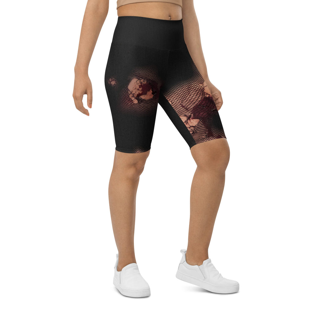 Halloween Fright Biker Shorts