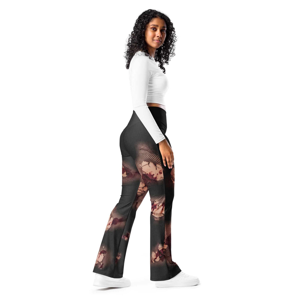 Halloween Fright Flare Leggings