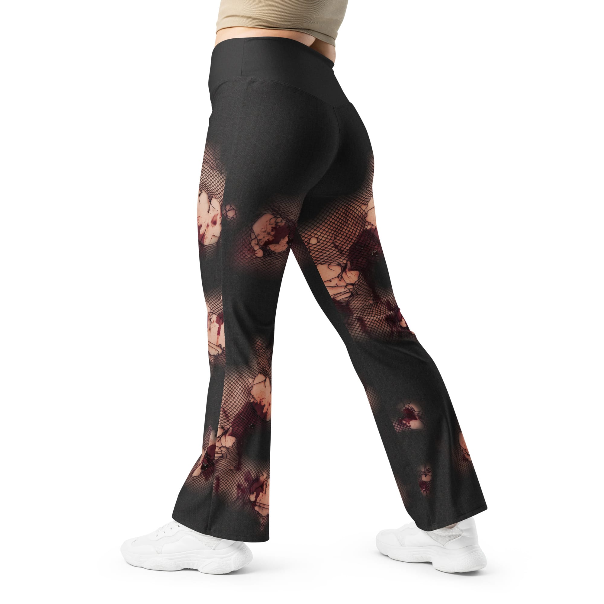 Halloween Fright Flare Leggings