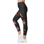 Halloween Fright Leggings With Pockets