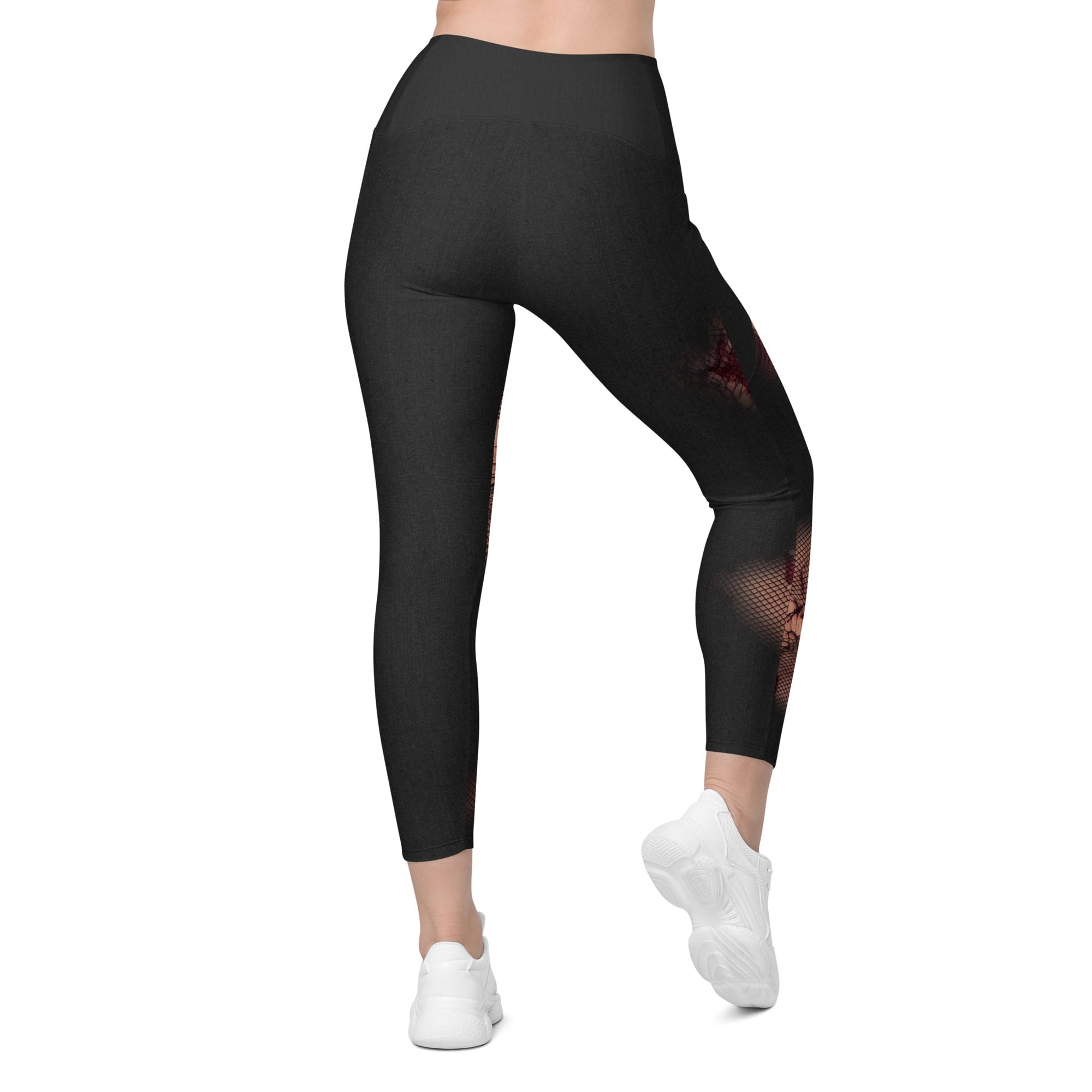 Halloween Fright Leggings With Pockets