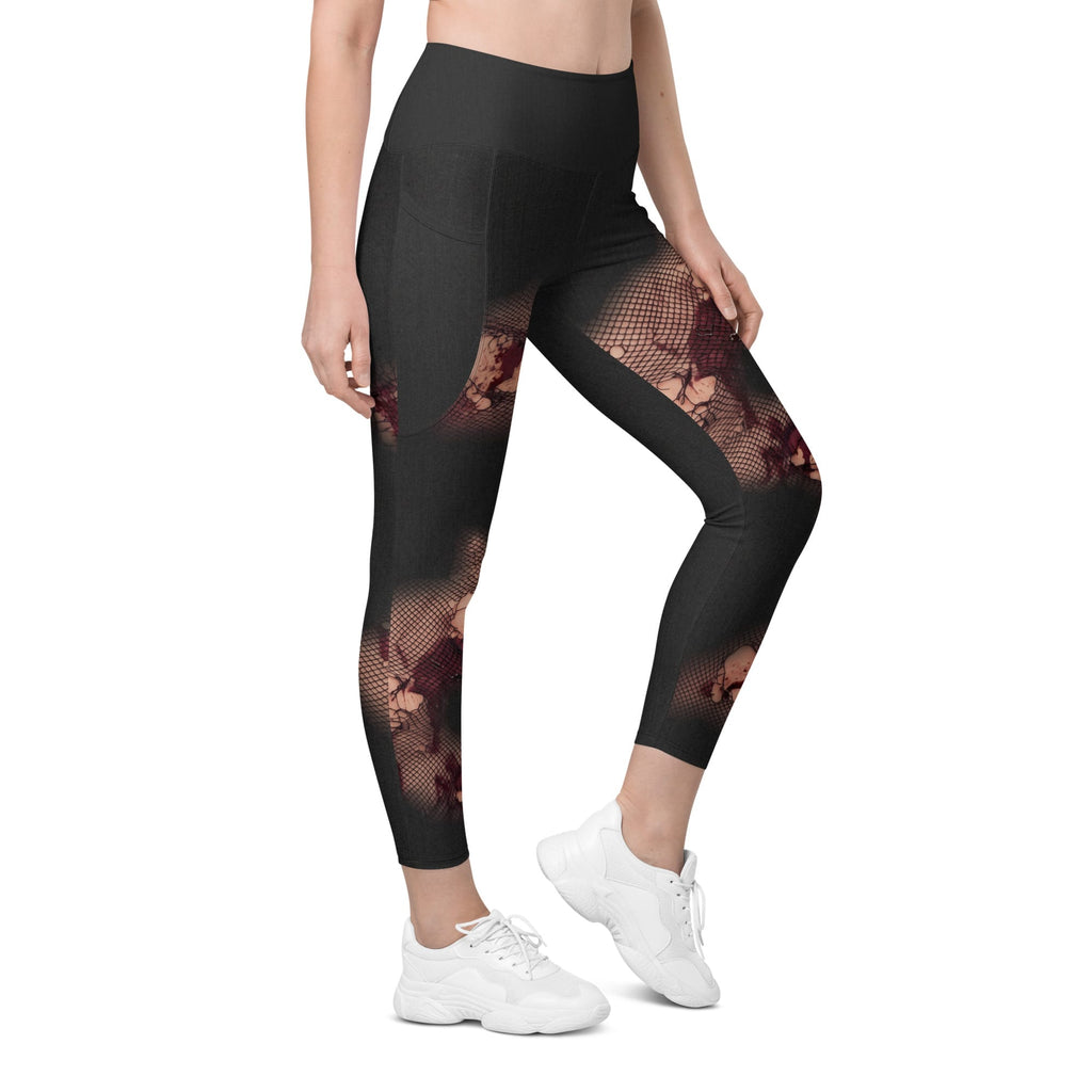 Halloween Fright Leggings With Pockets