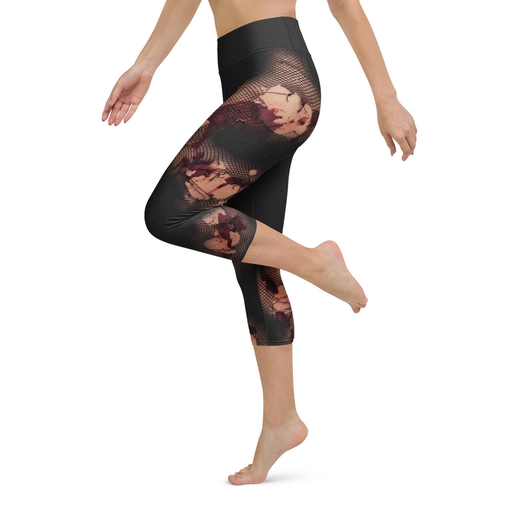 Halloween Fright Yoga Capris