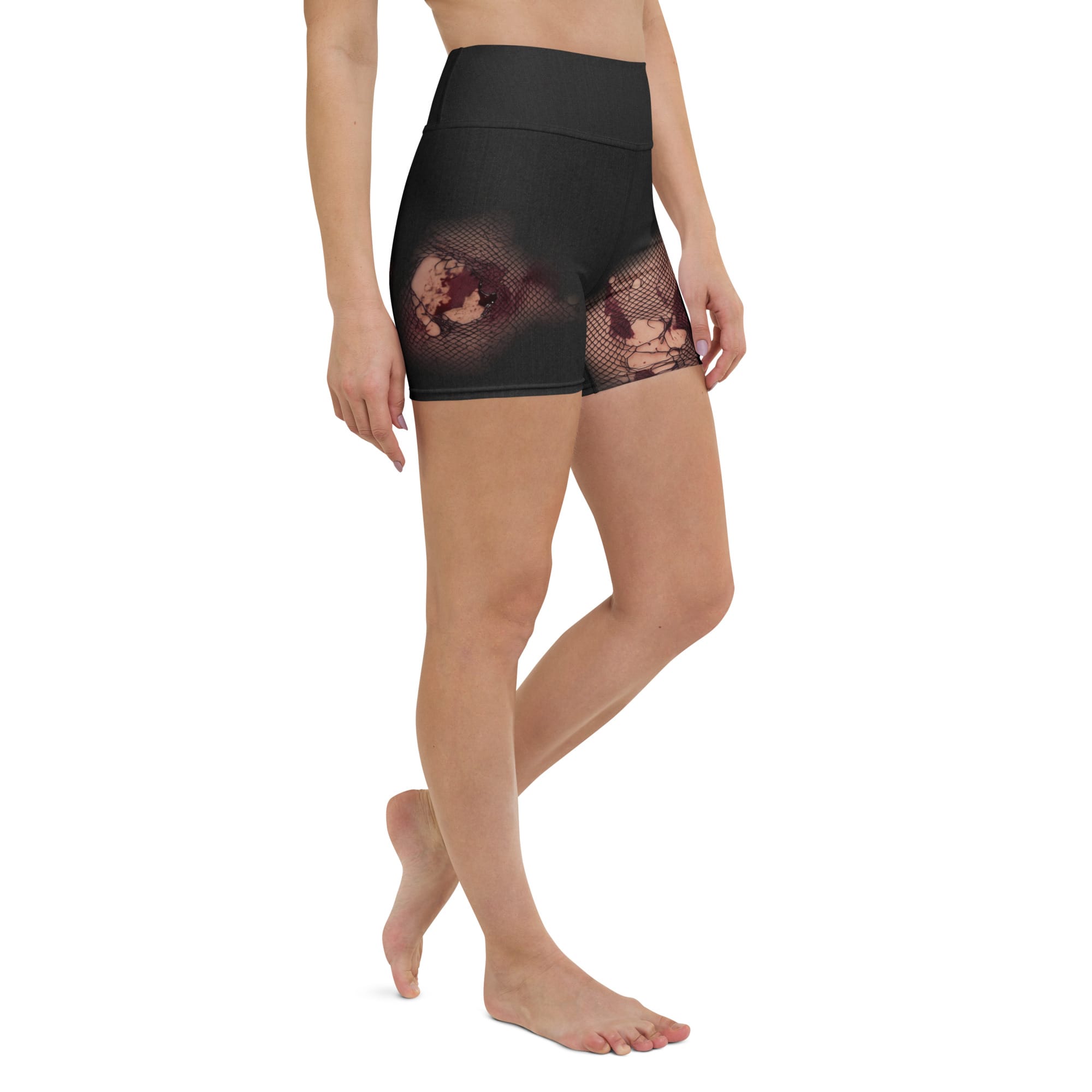 Halloween Fright Yoga Shorts