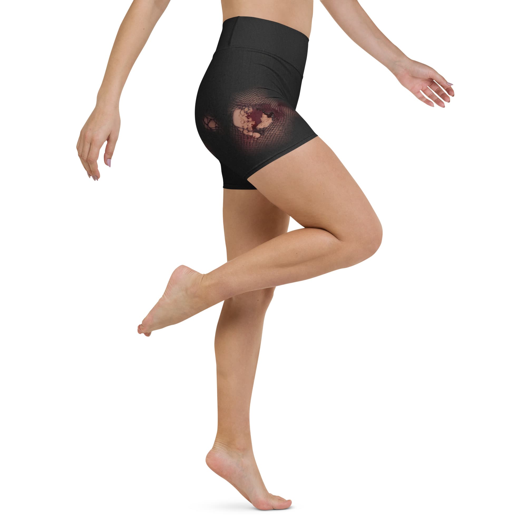 Halloween Fright Yoga Shorts