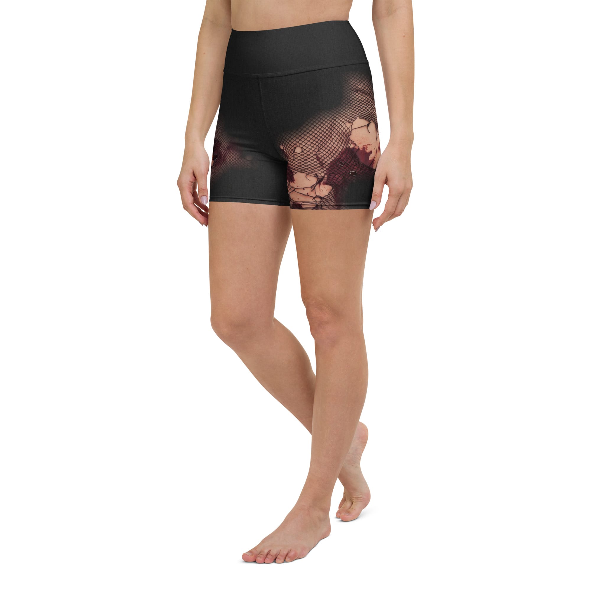 Halloween Fright Yoga Shorts