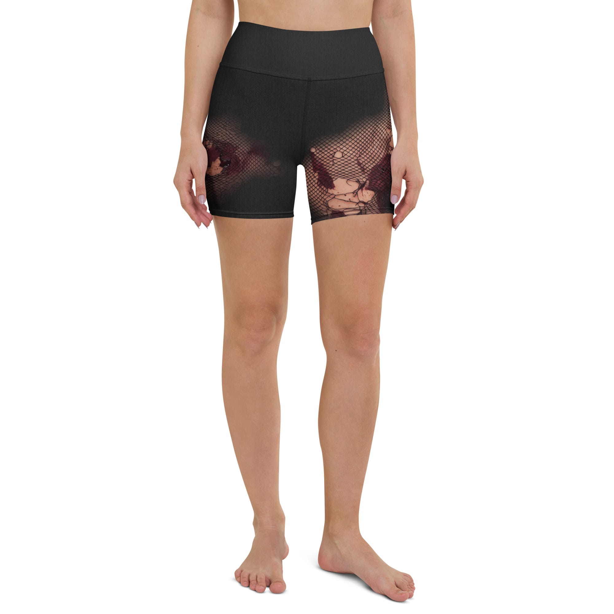 Halloween Fright Yoga Shorts