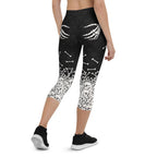 Halloween Hand Print Capris