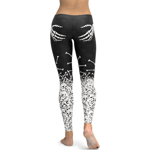 Halloween Leggings - Women's Spooky Leggings | FIERCEPULSE