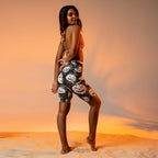 Halloween Haunted Harvest Biker Shorts