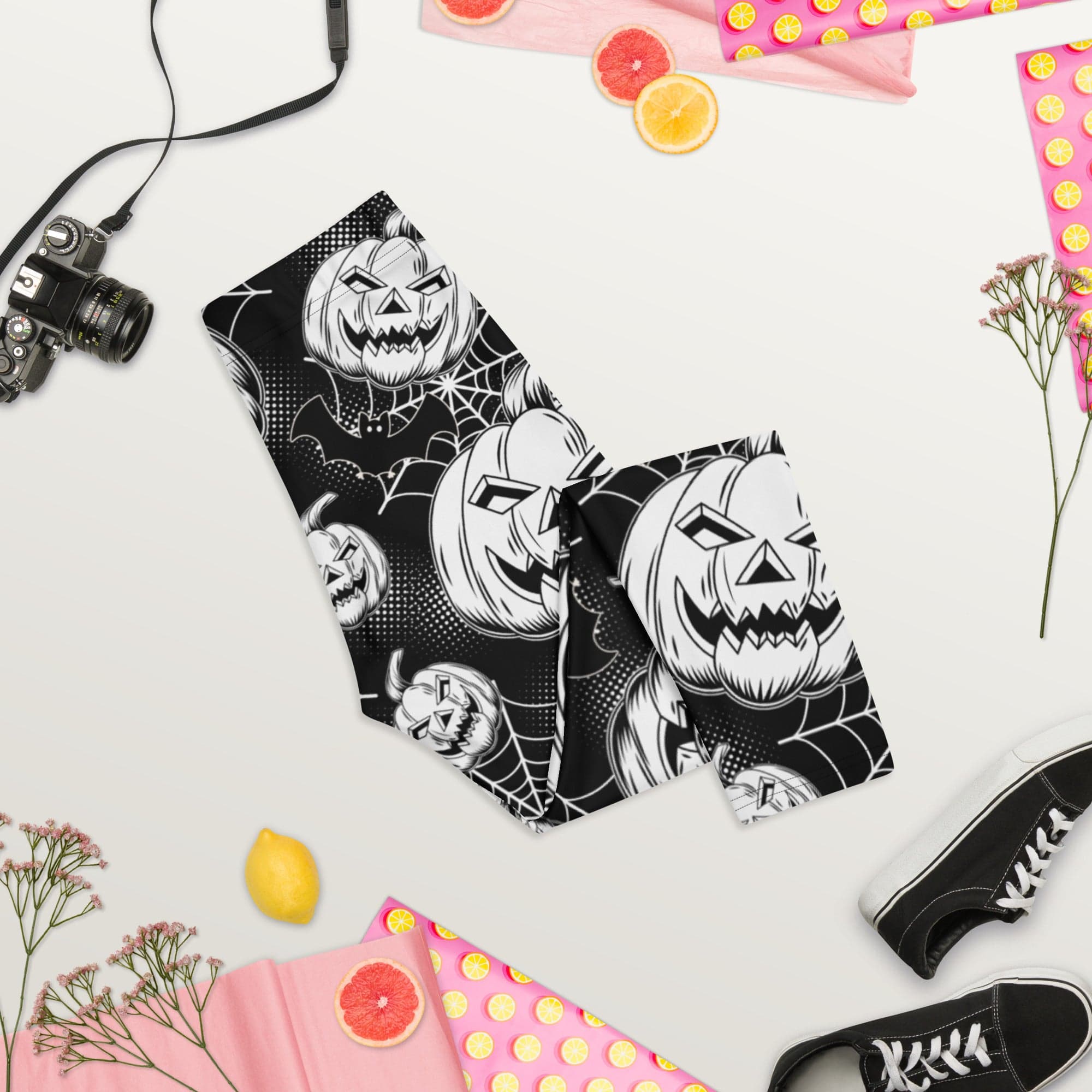 Halloween Haunted Harvest Capris